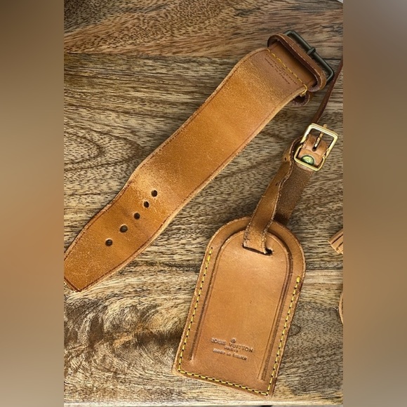 Vintage Louis Vuitton Luggage bundle Tag and Poinet - Picture 1 of 4